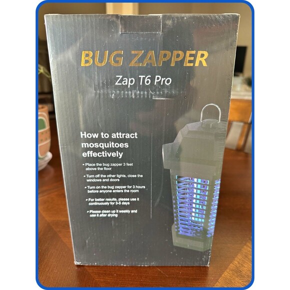 Gootop BUG ZAPPER Zap T6 Pro Mosquito Moth Gnat Zapper Corded 120v - Picture 3 of 4